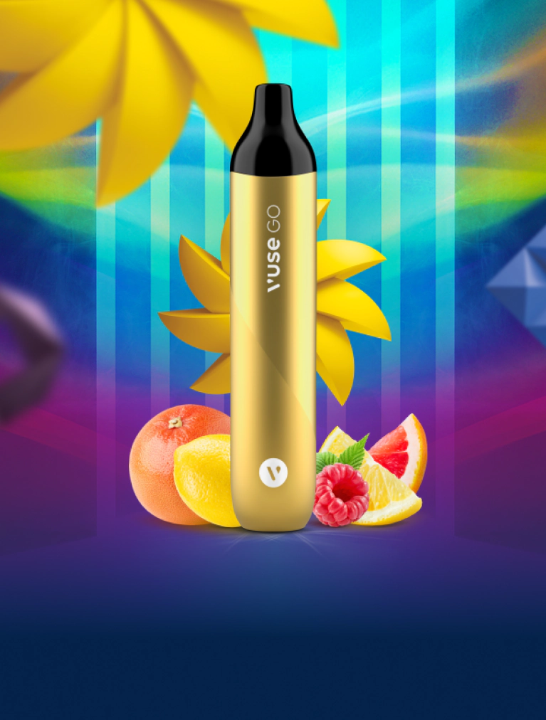 Vuse GO XL Up To 1,500 Puffs* Disposable Vape Pen Vuse CA